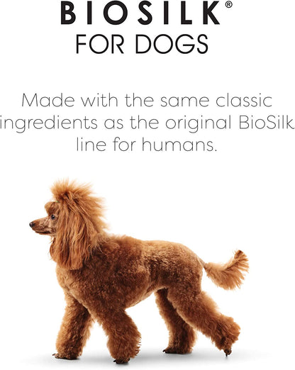 Silk Therapy Conditioning Detangling Spray for Dogs with Natural Coconut Oil - Dog Matted Hair Detangler Conditioner for Dogs, Dematting Grooming Supplies, 7 Fl Oz