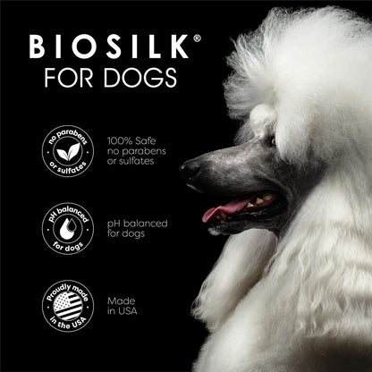 Silk Therapy Conditioning Detangling Spray for Dogs with Natural Coconut Oil - Dog Matted Hair Detangler Conditioner for Dogs, Dematting Grooming Supplies, 7 Fl Oz